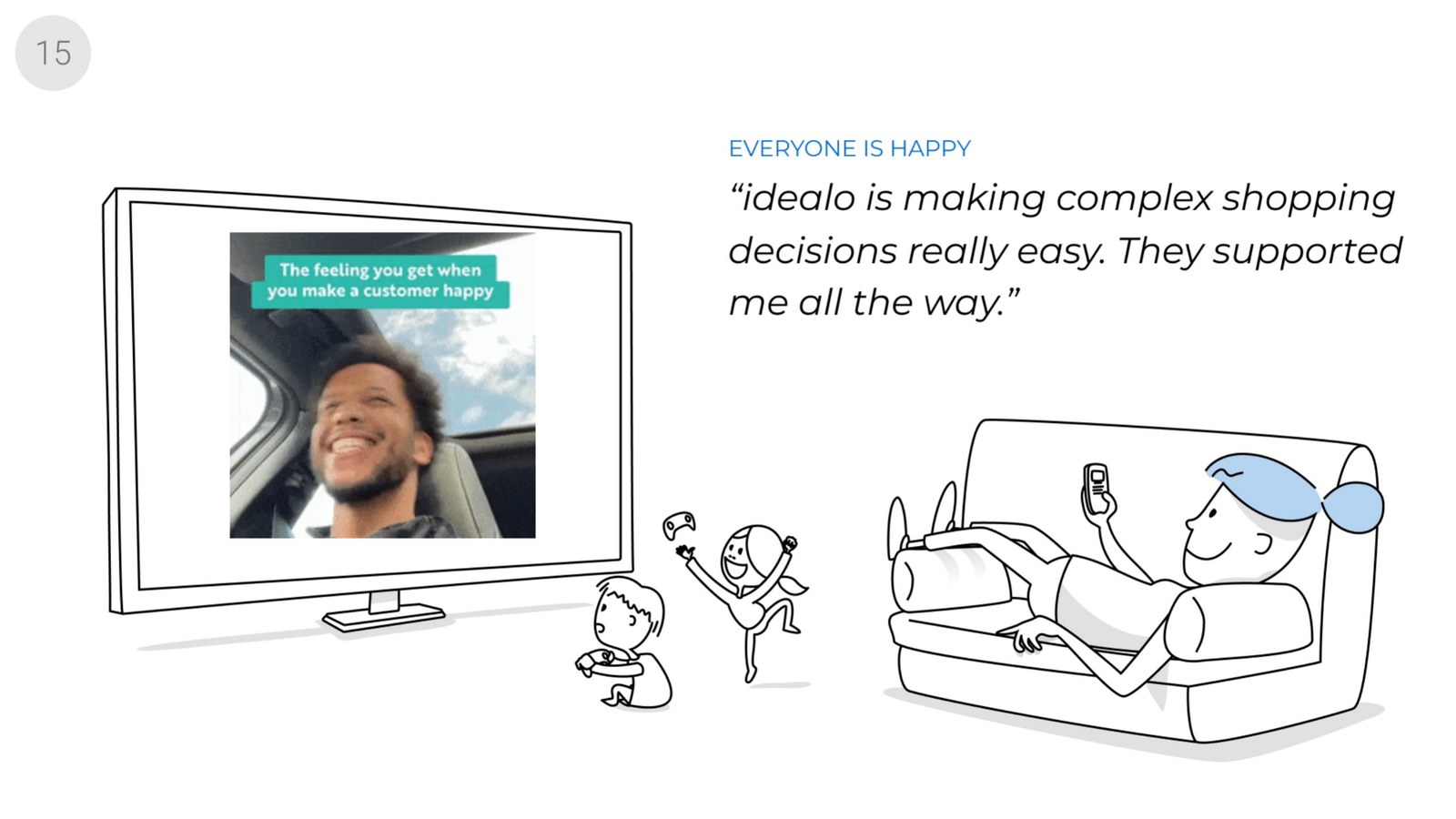 Everyone is happy: idealo macht komplexe Kaufentscheidungen einfach